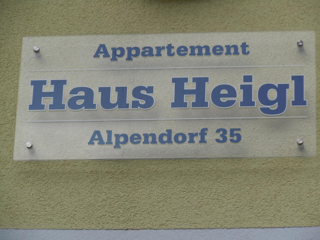 Haus Heigl Apartamento Sankt Johann im Pongau Exterior foto
